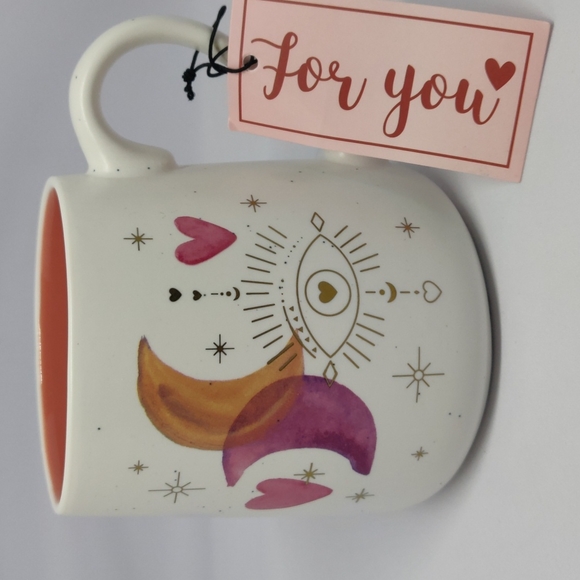 Eye of Protection Moon Heart Love Mug - Picture 3 of 7